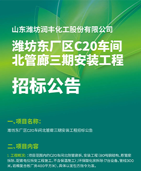 C20車間北管廊三期安裝工程